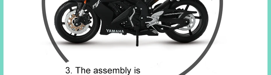 Maisto, модель мотоцикла из 1:12 сплава, игрушка, DIY Модель, строительные наборы, CBR600RR, YZF-R1, монстр 696, модели двигателя, игрушки для детей