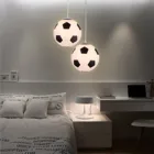 Креативный светильник для детской спальни s Балконный баскетбольный футбольный подвесной светильник Светодиодная лампа висячая лампа для спальни обеденный абажур для дома