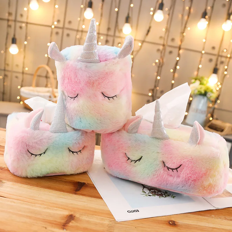 Новинка 23 см Kawaii Единорог плюшевая набивная Мягкая кукла милая подушка с лошадью животное Ткань Домашний Декор подарок для детей подарки на день рождения