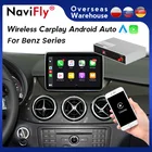 Беспроводной Carplay для Mercedes Benz A B C E class CLA CLS SLK GLK CL GL GLA GLC GLE W204 W207 W212 X204 W205 NTG4.0 NTG4.5 NTG5.0