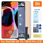 Оригинальный ЖК-дисплей 6,67 дюйма для Xiaomi Mi 10 5G, ЖК-дисплей, сенсорный экран, дигитайзер в сборе с рамкой для Xiaomi Mi10 M2001J2G M2001J2I