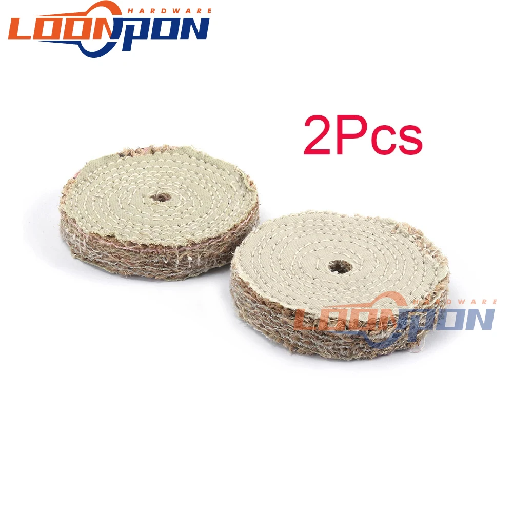 

Sisal Buffing Wheel Stainless Steel Metal Polishing Abrasive Tools for Metal and Aluminum 2Pcs