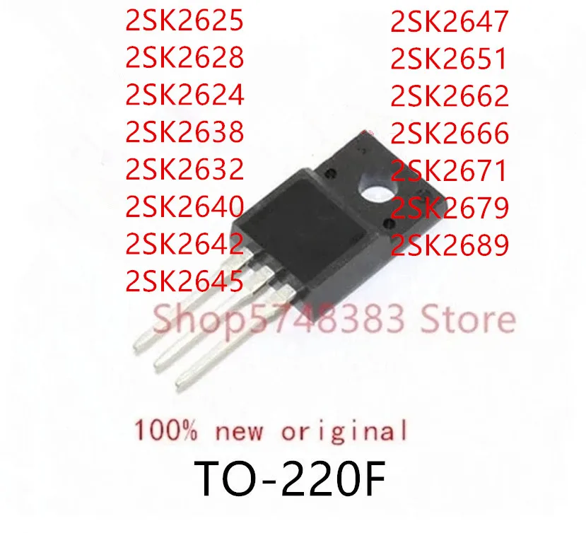 10 шт. 2SK2625 2SK2628 2SK2624 2SK2638 2SK2632 2SK2640 2SK2642 2SK2645 2SK2647 2SK2651 2SK2662 2SK2666 2SK2671 2SK2679 2SK2689|Аксессуары
