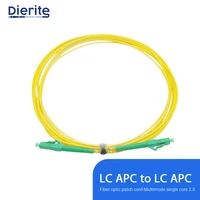simplex 2 0mm pvc lc apc to lc apc single mode fiber patch cable jumper fiber patch cord fibra optica 1m 3m 5m 10m 20m 30m