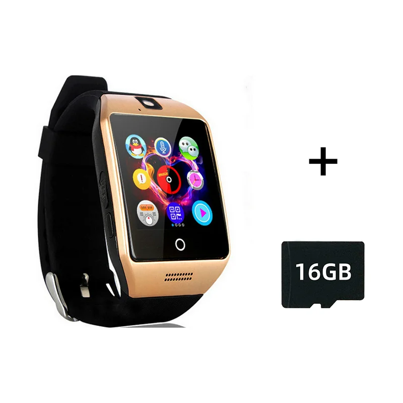 Bluetooth reloj inteligente с камерой Поддержка TF sim карты ответ на вызов фитнес трекер