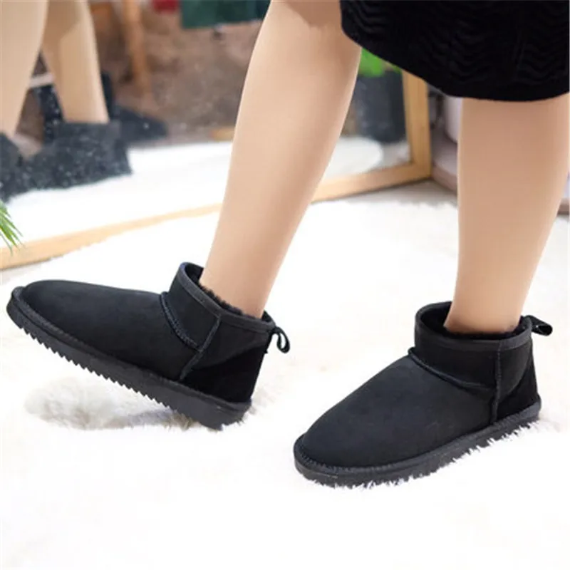 

New arrivals 2020 winter boots warm ladies snow boots fashion ankle boots sheepskin wool snow boots Zhou Dongyu same style