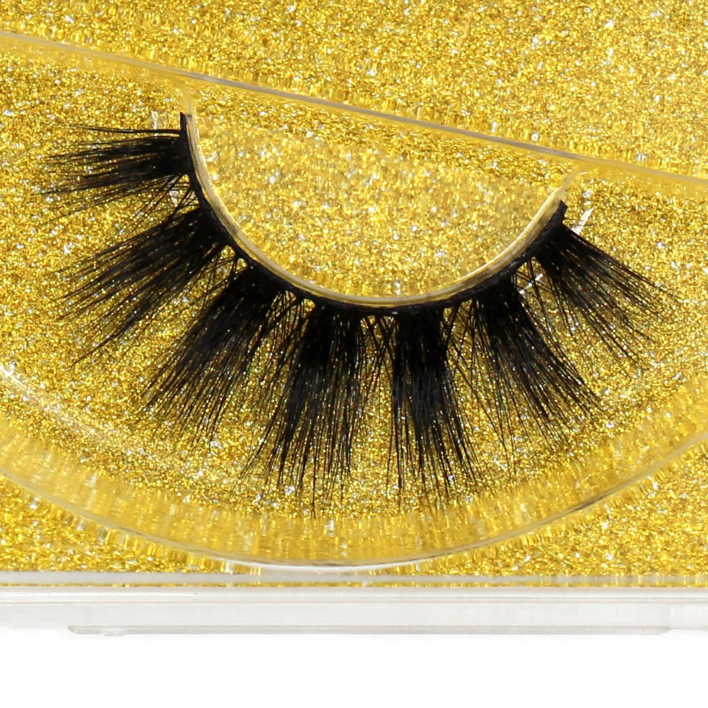 FOXESJI 3D норковые накладные ресницы мягким утеплителем натуральный ресница ручной