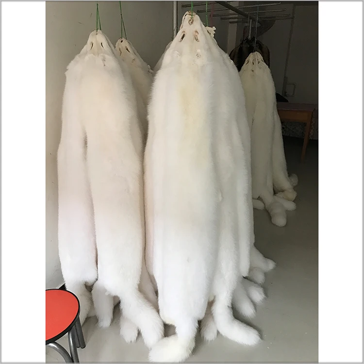 Оптовая продажа из натурального меха белой лисы | Дом и сад