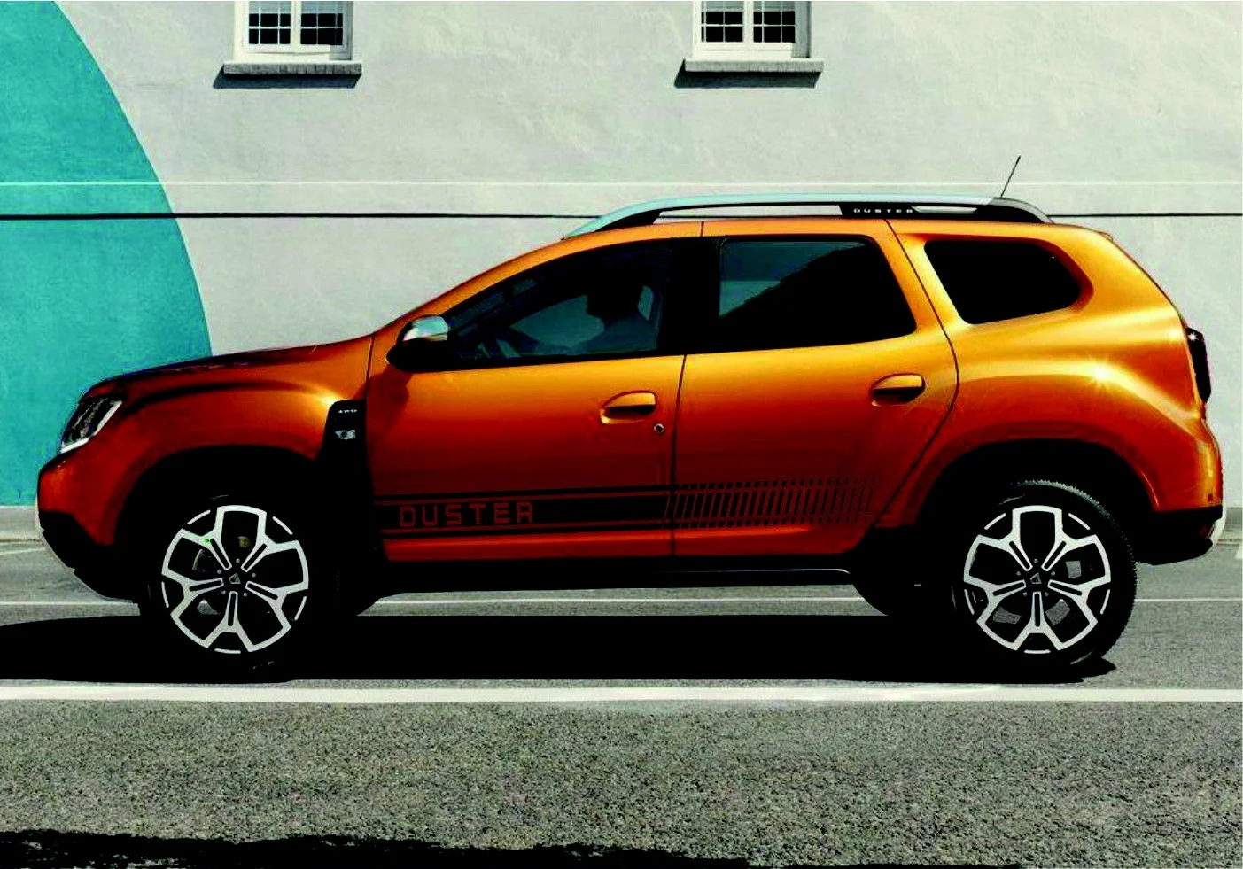 

Для 2 шт./пара DUSTER Renault & Dacia 2x наклейка на корпус с боковыми полосками виниловая графическая наклейка с логотипом