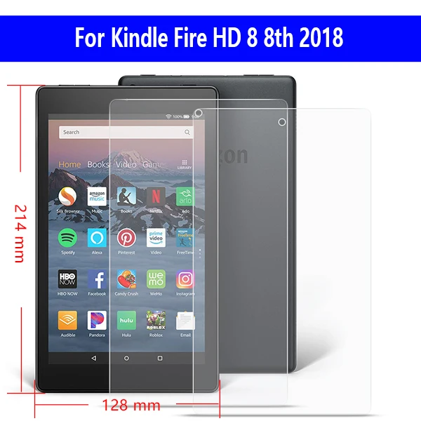 FIREHD8 GHM2 Закаленное стекло протектор экрана для amazon kindle fire 7 HD 8 HD10 устойчивый к царапинам защитный экран capa для kindle fire tablet - Цвет: FIREHD8 GHM2