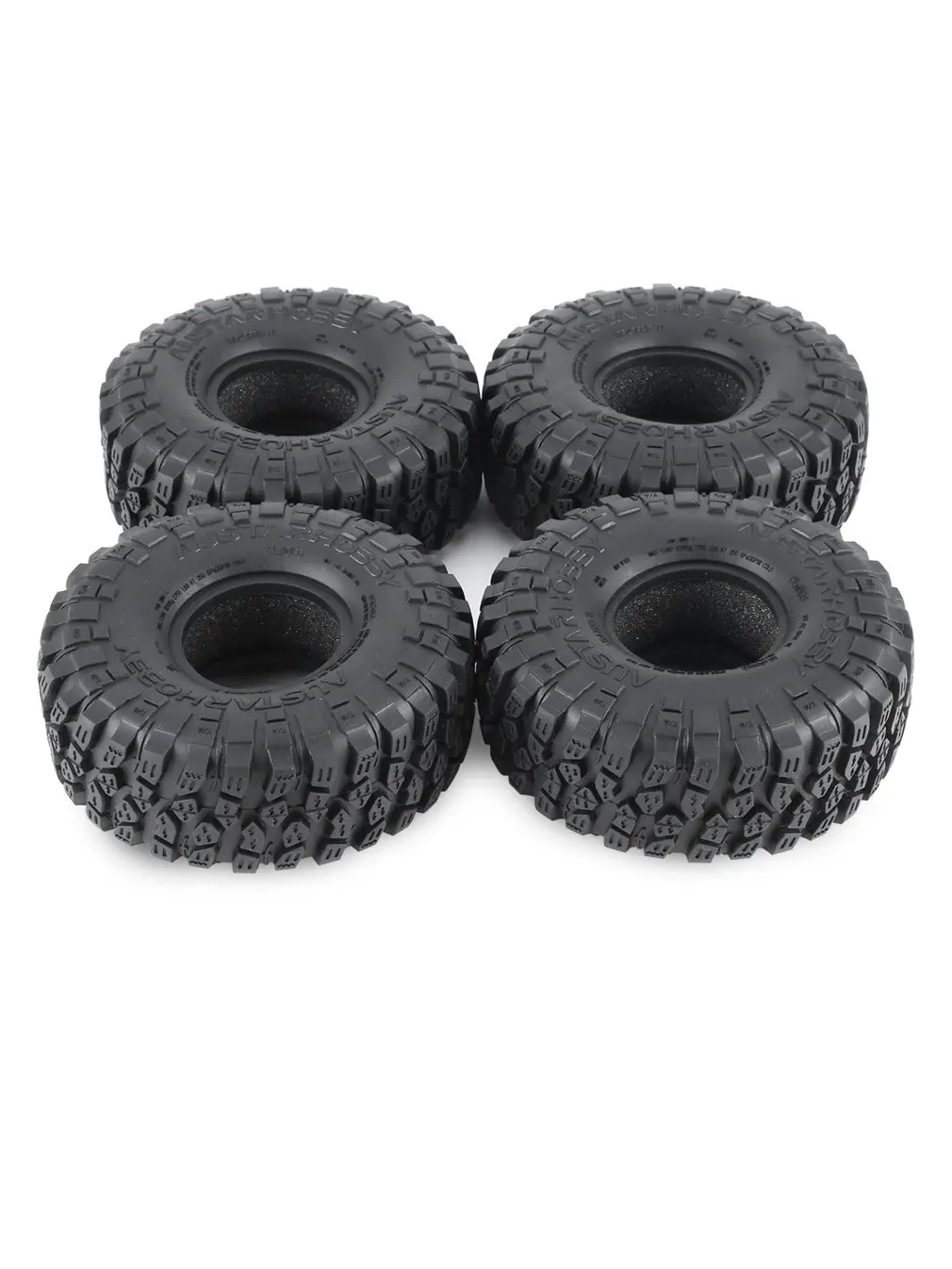

4Pcs 121*45MM Soft Rubber Tyre 1.9" Wheel Rock Terrain Tire for 1/10 RC Crawler Car Traxxas TRX-4 Axial SCX10 90046
