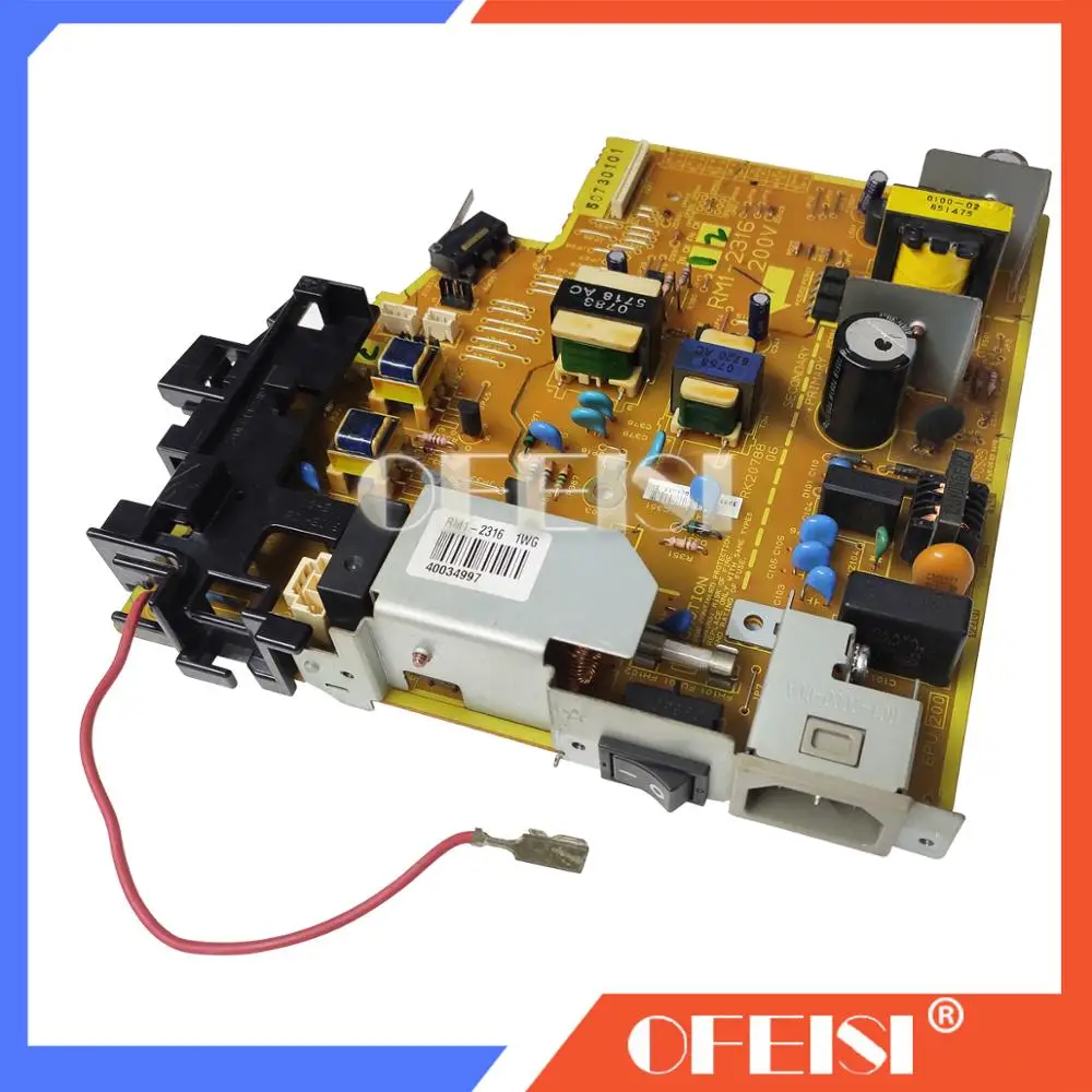 Оригинальный Тесты для HP1020 1018 Питание доска RM1-2315-000 RM1-2315 (110v) RM1-2316-000CN RM1-2316 (220v)