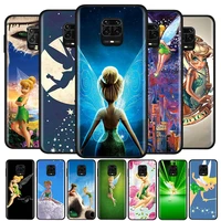 disney tinker bell for xiaomi redmi note10 10s 9t 9s 9 8t 8 7 6 5a 5 4 4x prime pro max soft silicone phone case