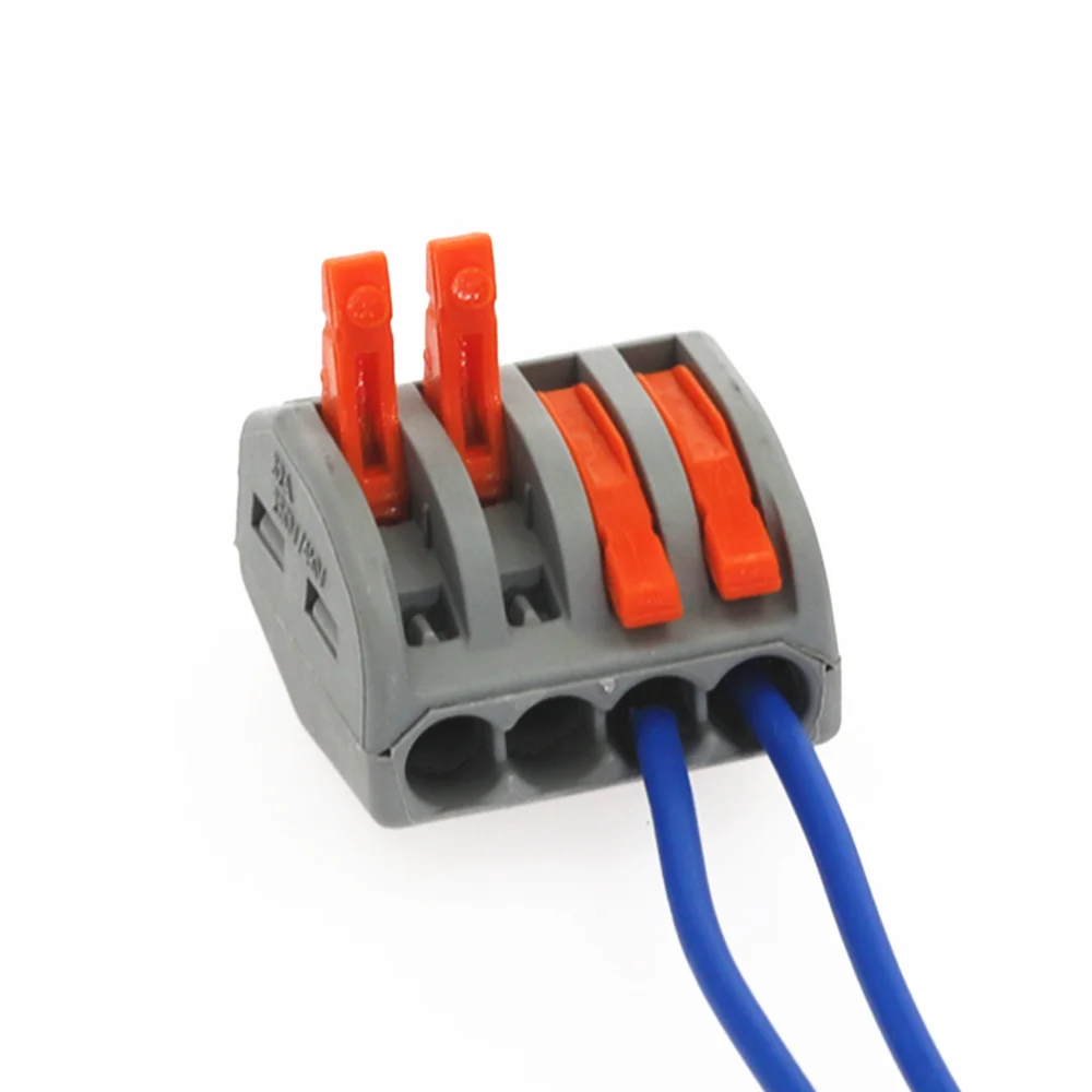 10 шт 222 414 проводка кабеля Разъем 32A/250V проводниковый блок винторезный станок