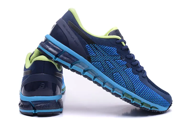 Asics Gel-Quantum 360 Мужская обувь дышащая устойчивая обувь для бега уличная теннисная обувь Hongniu