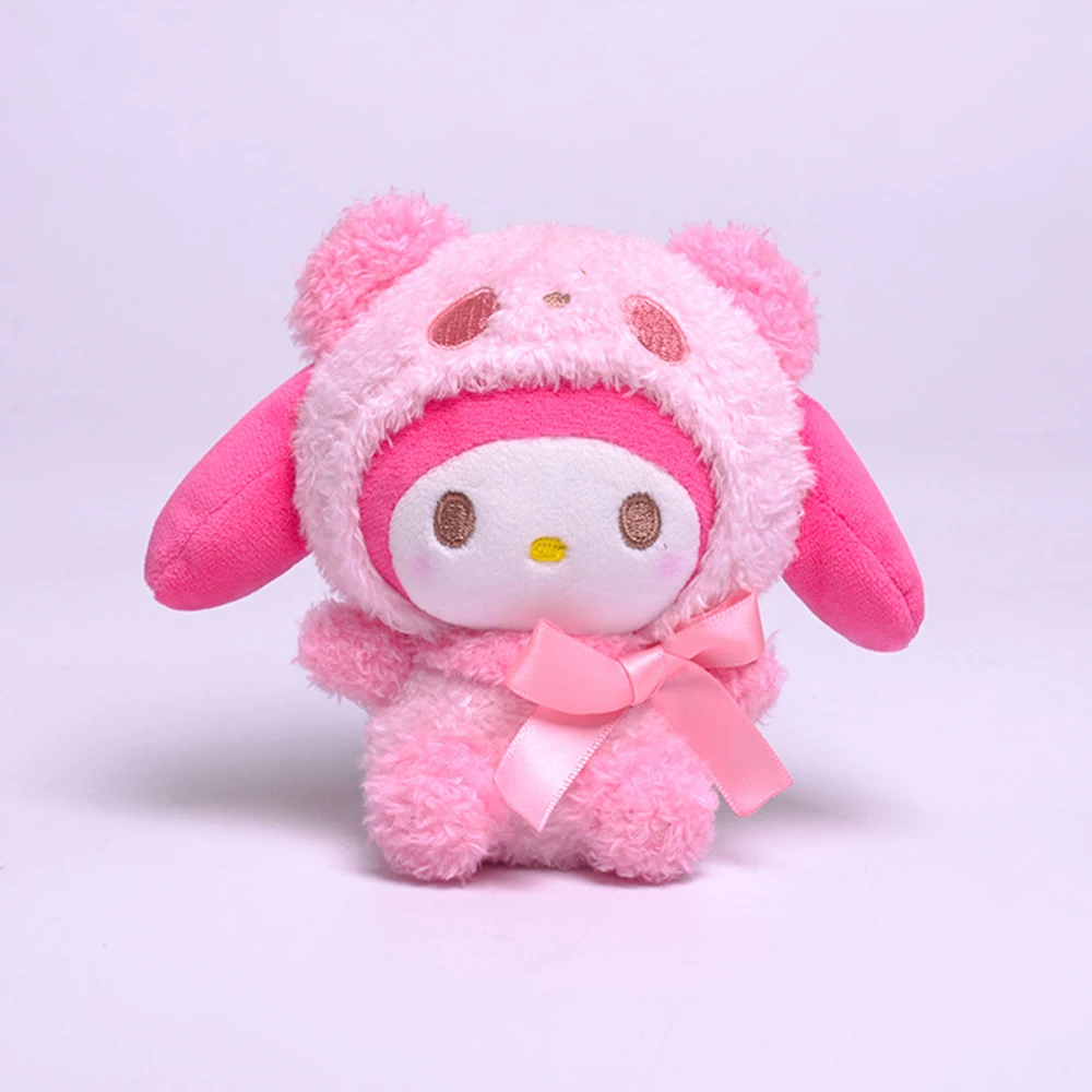 Плюшевая игрушка Моя Мелодия Kuromi милая плюшевая кошка-пурин собака аниме Sanrio