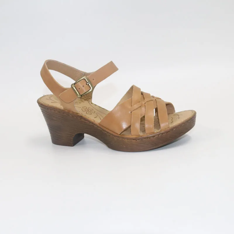Apricot yellow Новые женские сандалии; кожаные сандалии; повседневные кожаные сандалии; сандалии на высоком каблуке для женщин; женская обувь на высоком каблуке; большие размеры - Цвет: Apricot yellow