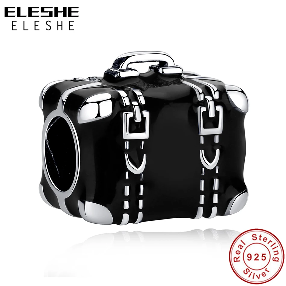 В винтажном стиле Модель 100% 925 стерлингового серебра браслеты с подвесками из