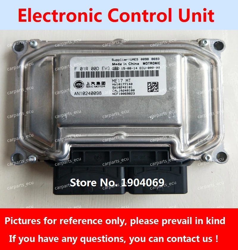 

Электронный блок управления ECU F01R00DES3 F01RB0DES3 AN10210732 ME17 F01R00DEW3 F01RB0DEW3 AN10240098 для автомобиля