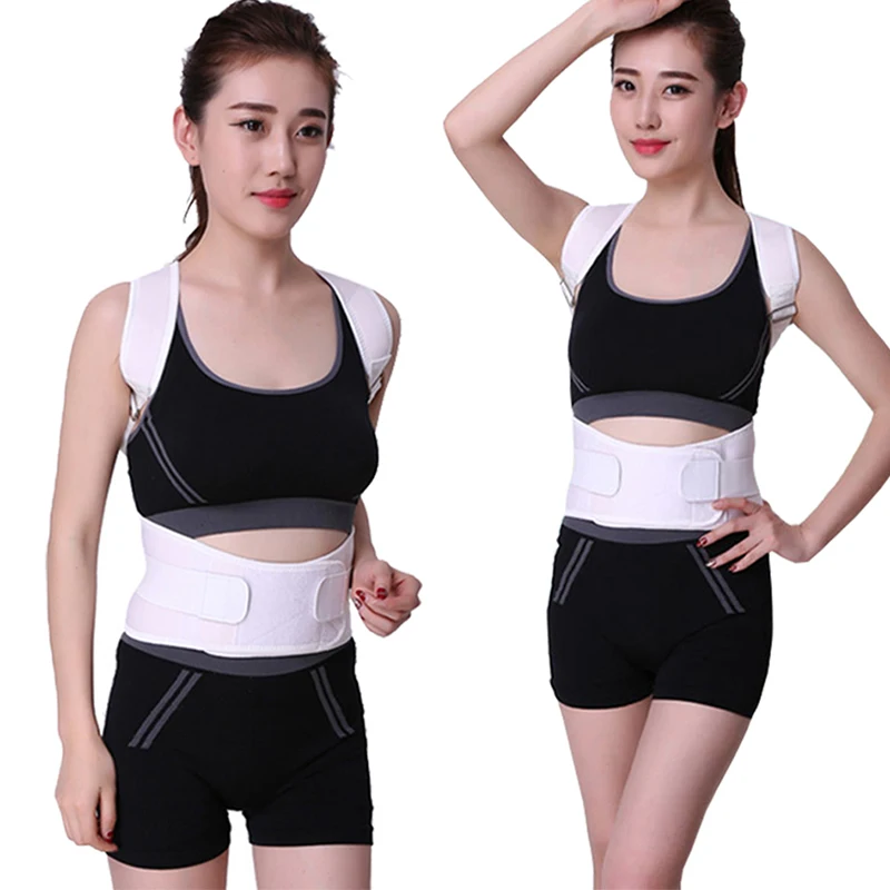 Регулируемый Ортопедический Корсет поддержка спины коррекция пояса позвоночник