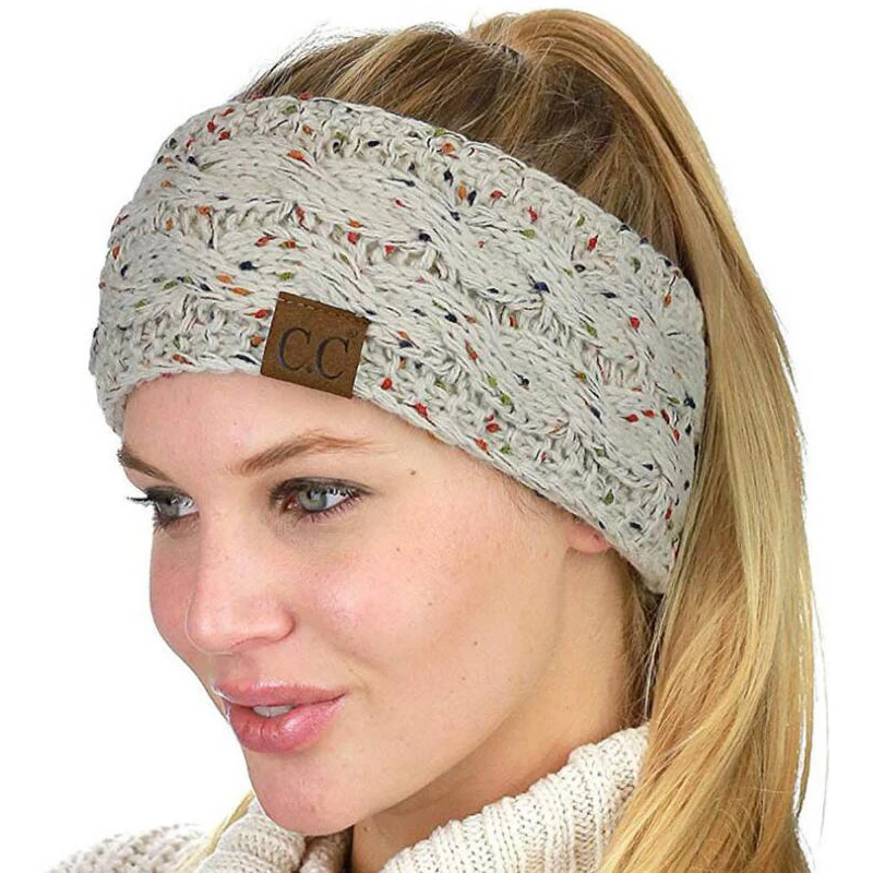 TWDVS новинка резинки для волос девочек шерсть пестрый горошек пряжа акриловая