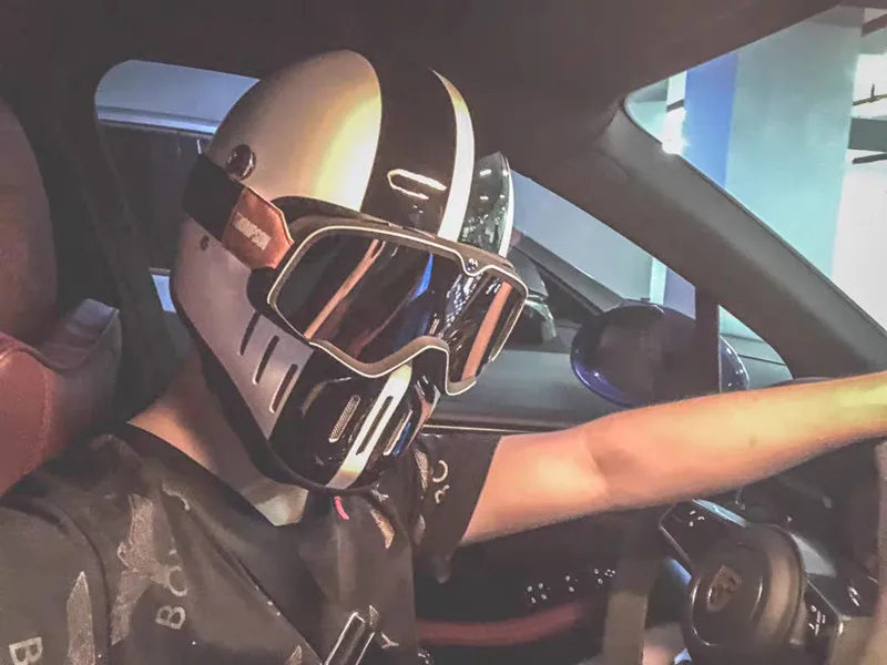 Шлем TT &amp CO японский мотоцикл для мотоциклистов ретро с закрытым лицом маленьким