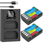 Аккумулятор 2300 мА  ч с двумя USB-портами для Panasonic Lumix GH3 GH4 GH5 G9