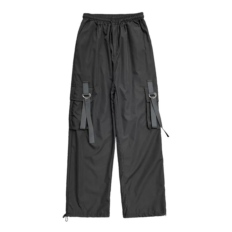 

Summer 2021 Thin Cargo Pants Men's Straight Leg Loose Fashion Casual Nines Pants