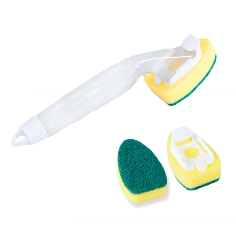 

HOT Dish Wand Refills Sponge Heads Brush Replacement Sponge Refill Sponge Pads for Kitchen Room Cleaning Supplies