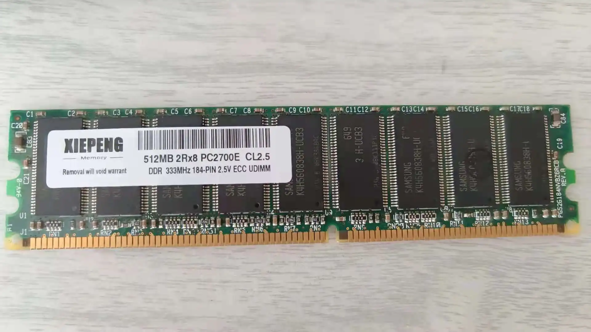 Для IBM Server xSeries 306 206-8487 8482 Серверная ОЗУ 256 Мб DDR 400 МГц 512 МБ DDR1 PC3200 1 ГБ 333 PC2700 184p ECC