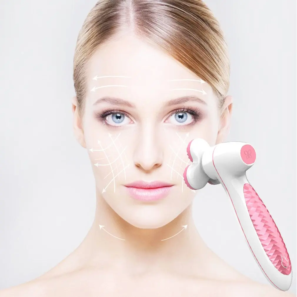 Трехколесный массажный силиконовый очищающее средство для лица домашнее