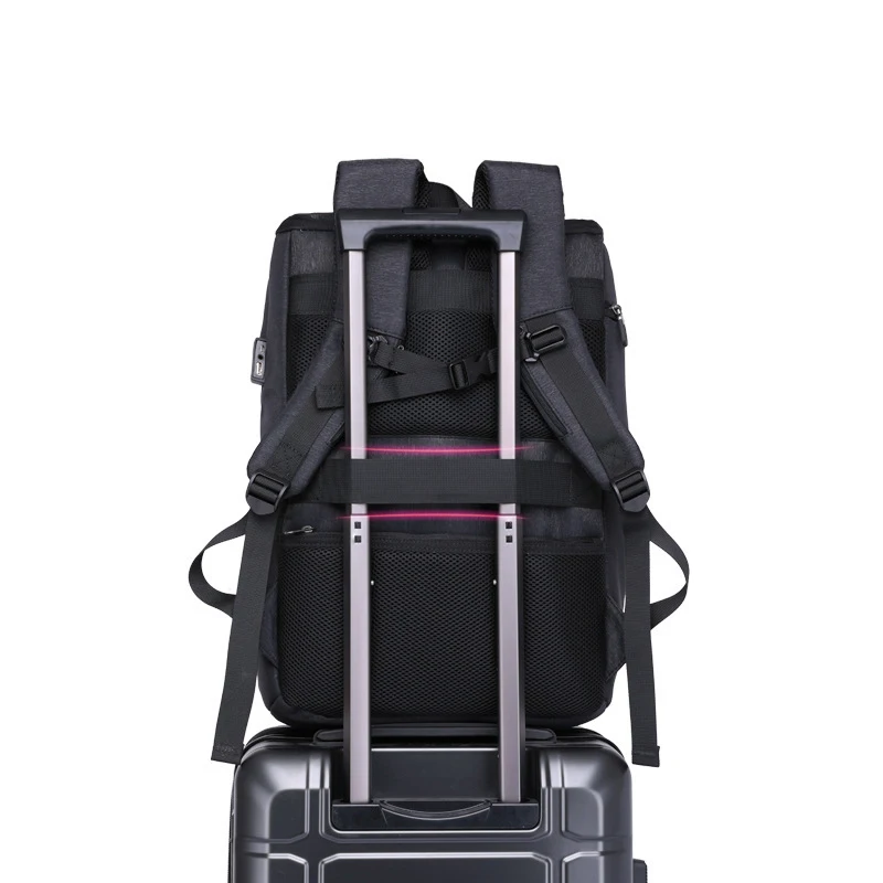 

Large Capacity Travel Backpacks Men USB Charge Laptop Backpack For Teenagers Multifunction Travel Male School Bag Mochila Hombre