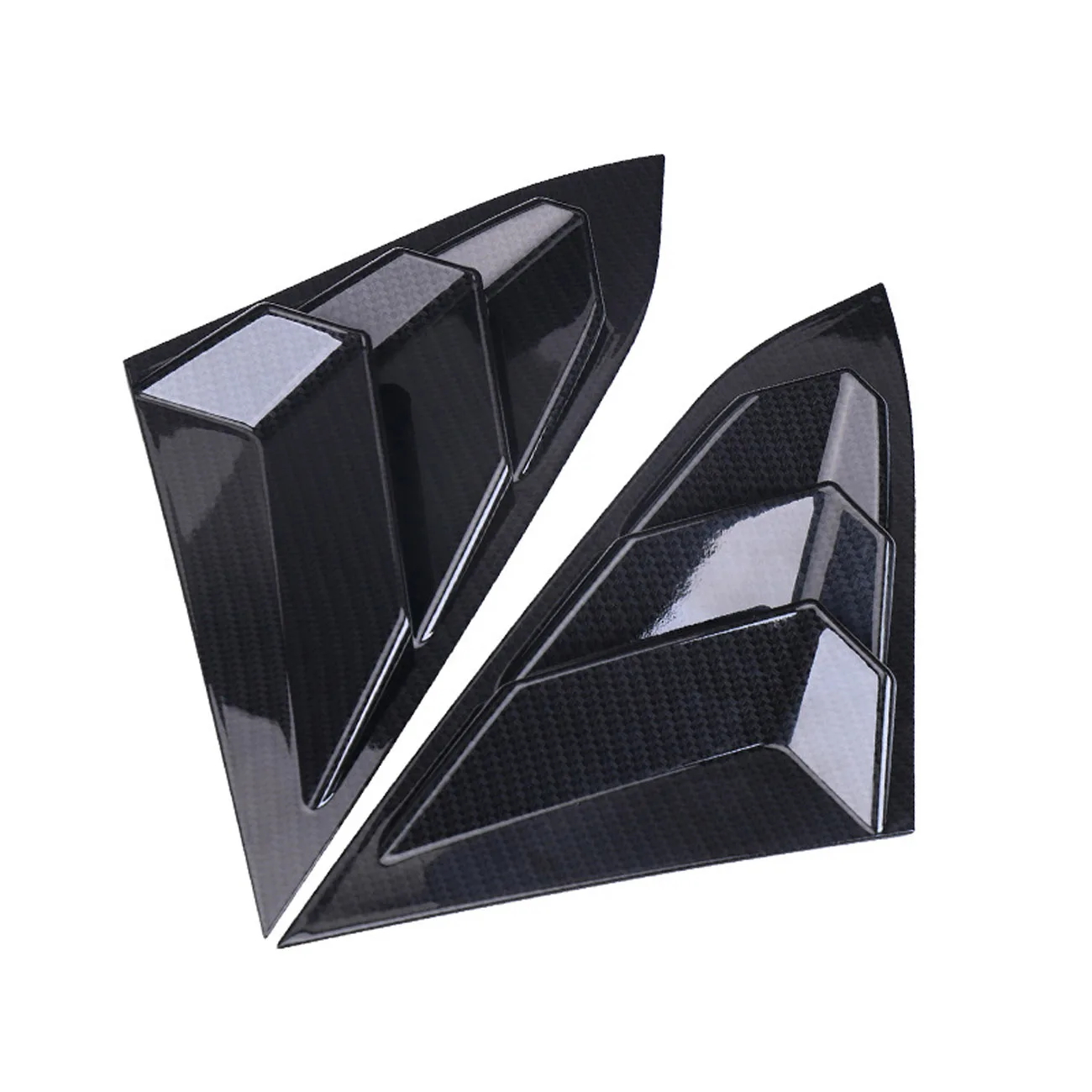 

2 Pcs Car Rear Window Side Vent Outlet Decoration Sticker for Honda Civic 2016-2020 Accessories Car Sytling