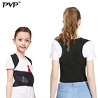 Корректор осанки ПВП-поддержка поясницы-нижний пояс для спины, бандаж для позвоночника, плечевые ремни, регулируемый корсет, для мужчин, женщин, боль в мышцах