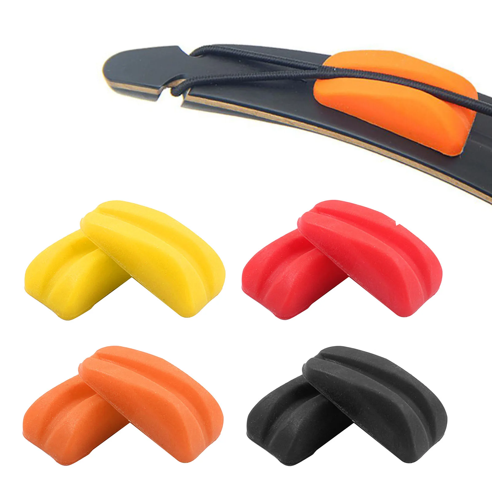 

Rubber Archery String Silencer Shock Absorber For Hunting Recurve Bows