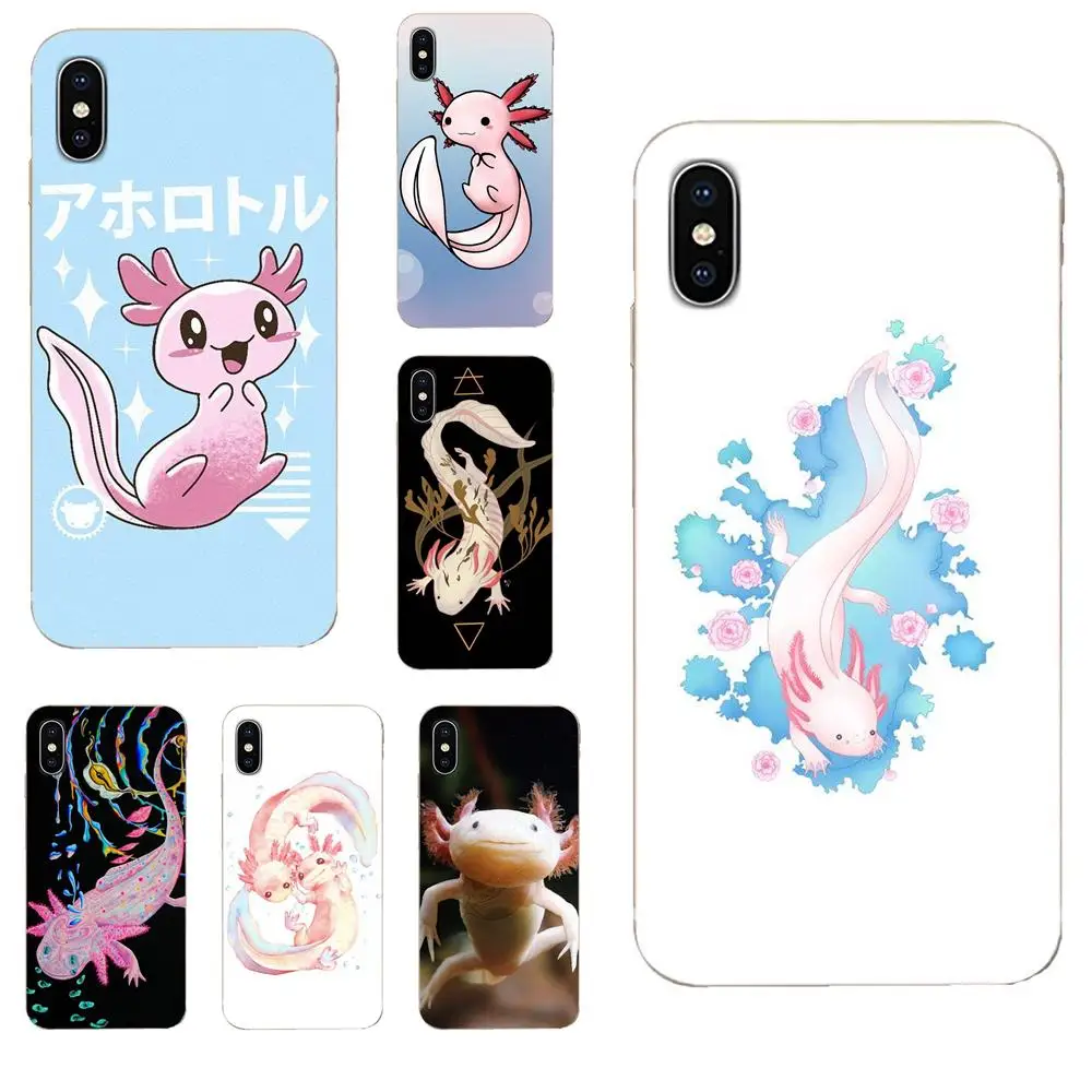 Мягкий резиновый чехол из ТПУ для телефона очаровательные Axolotls LG G2 G3 G4 G5 G6 G7 K4 K7 K8