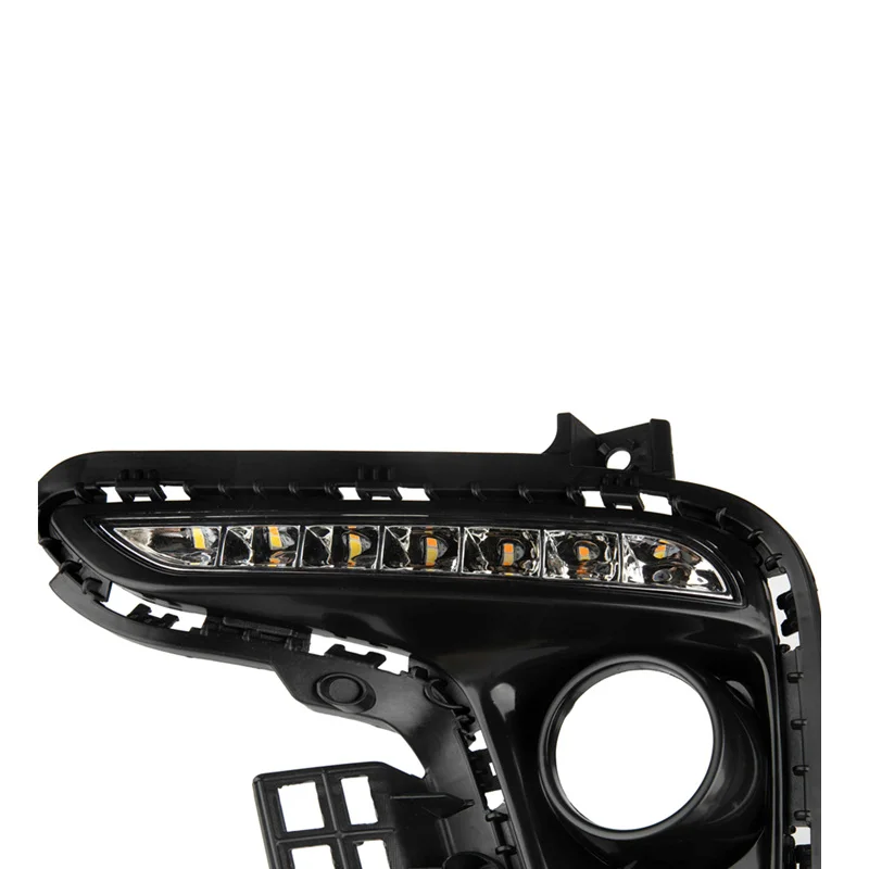 For kia rio k2 2017 2018 Waterproof LED Daytime Running Light DRL Fog Lamp with turn indicator | Автомобили и мотоциклы