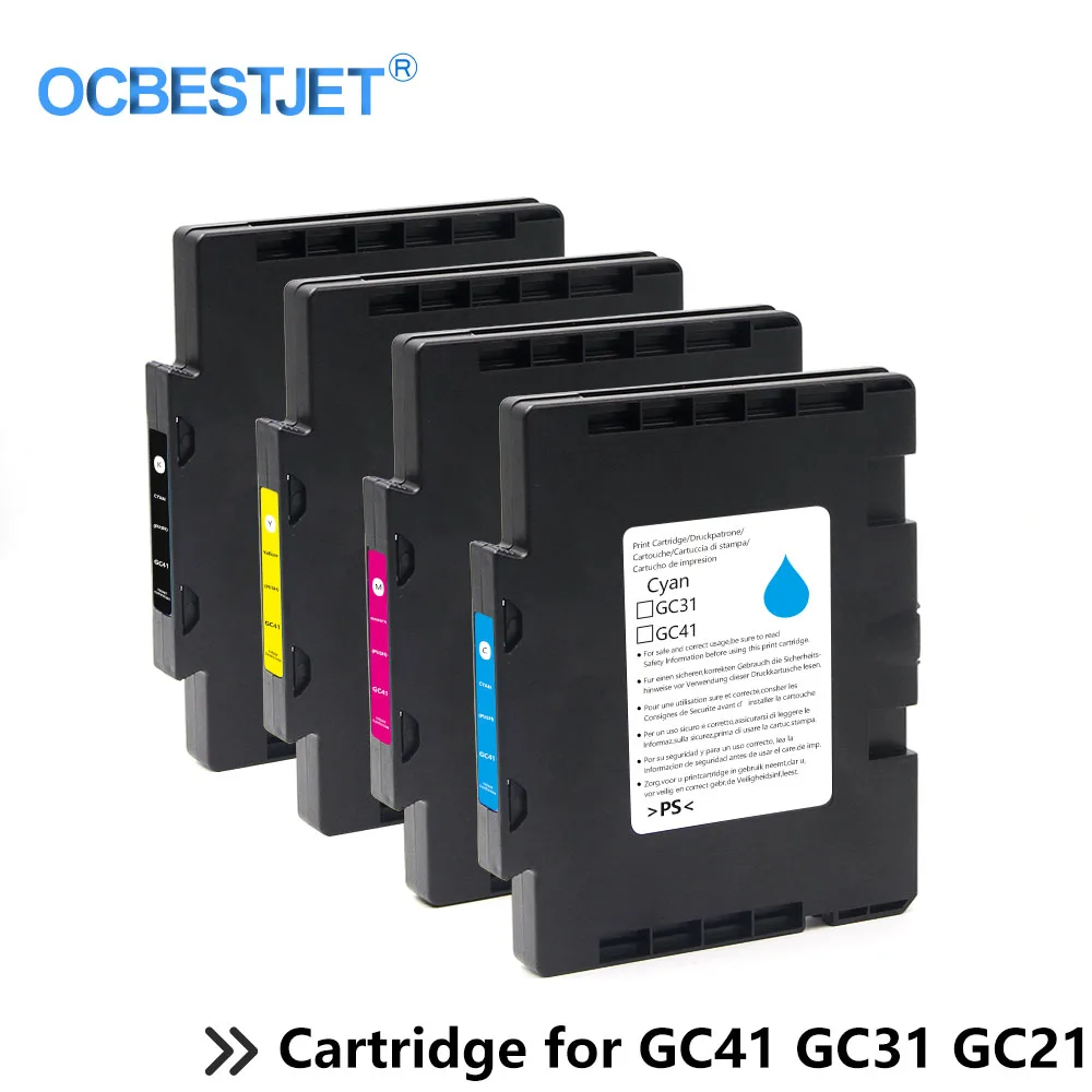 Сублимационный картридж с чернилами для GC41 GC31 GC21 Ricoh SG3100 SG3110 GX7000 GX3050SFN GX3000 GXe3300n