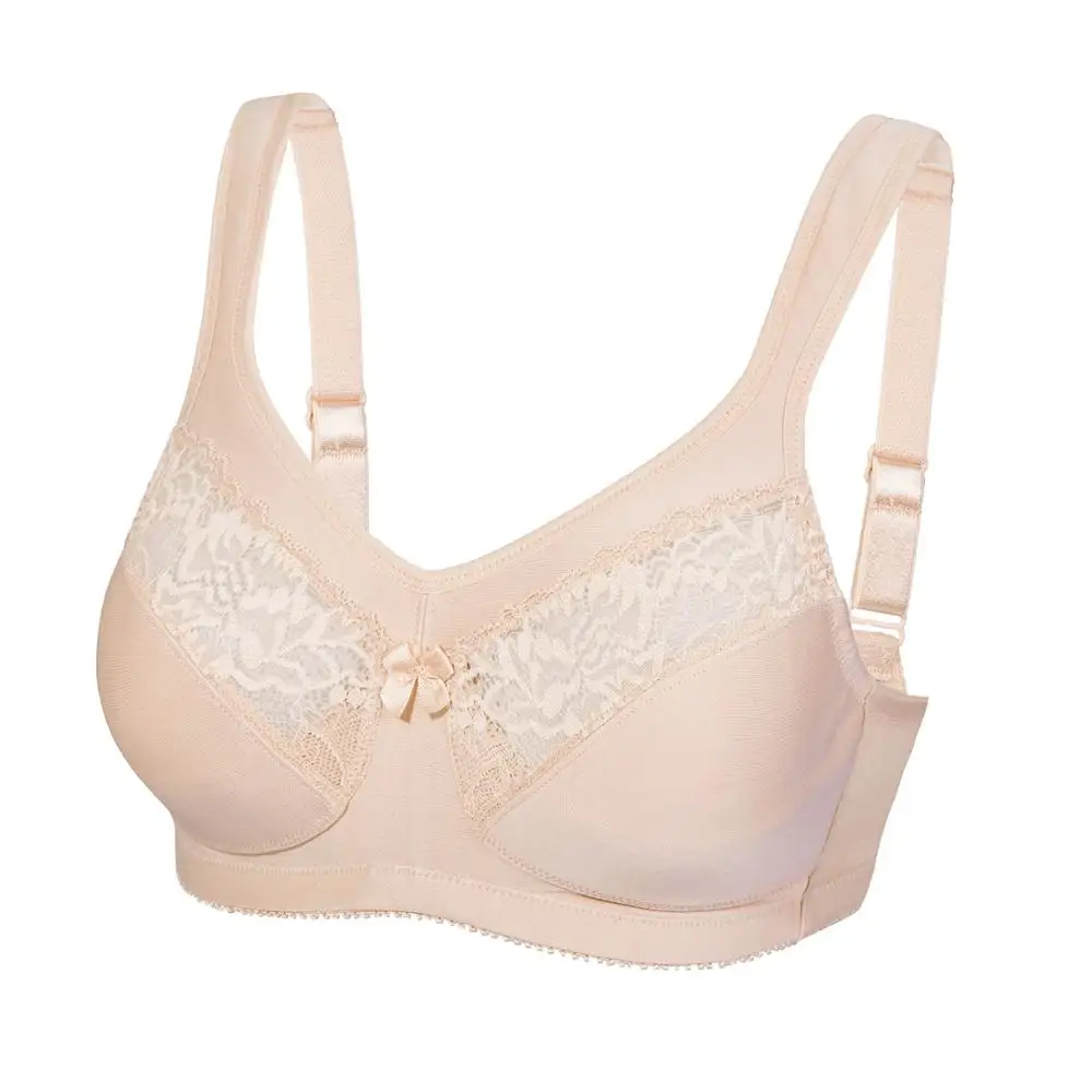 Для женщин без подкладки на полную фигуру Поддержка размера плюс бесшовный