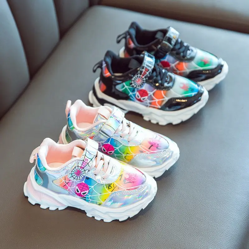 Disney детского мультфильма Холодное сердце с рисунком Человек-паук для мальчиков и