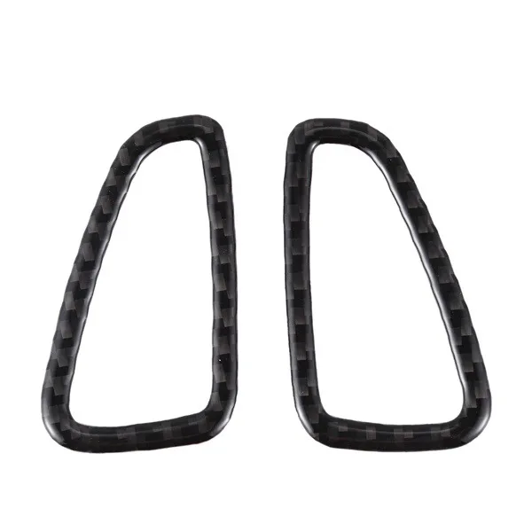 

2-piece set of carbon fiber car dashboard air outlet frame suitable for Chevrolet Milo 2017-2019 OPP bag packaging