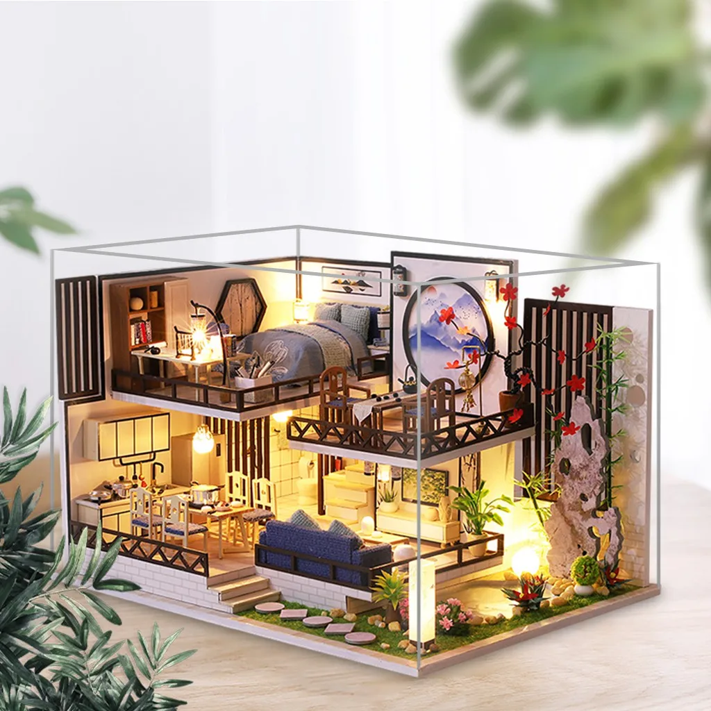

3D DIY Miniature Dollhouse Furniture Cottage Fantasy Adults New Year Gift