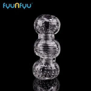 Секс-игрушки для мужчин из прозрачного силикона, для тренировок, упражнений на выносливость, секс-игрушки для взрослых, Вагина-маструбатор