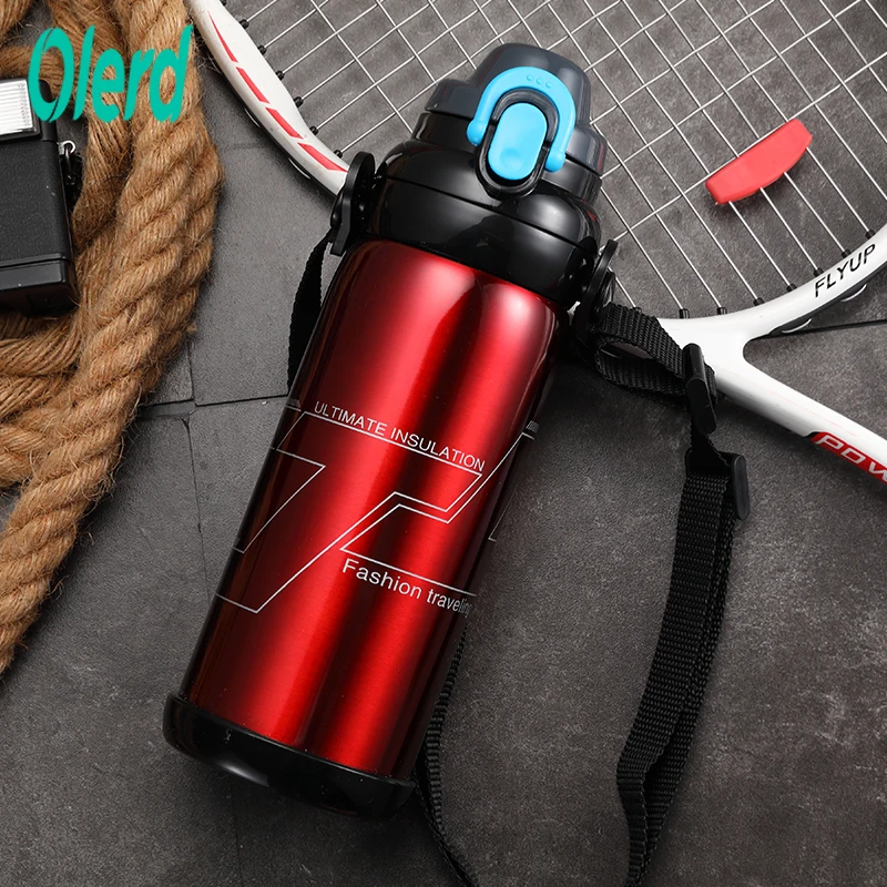 

Olerd Vacuum Flasks Stainless Steel Insulated Bottle 800ml Thermo Vacuum Flask Thermo Thermal Coffee Garrafa Sport Termo Cups