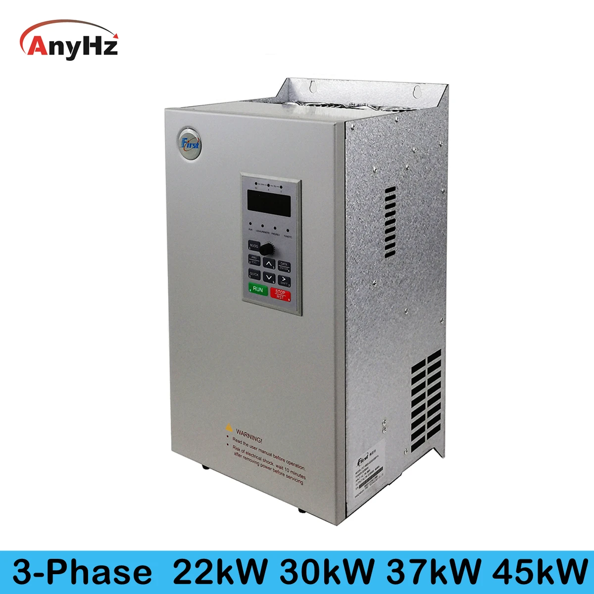 

VFD 3 Phase 22kW,30kW,37kW,45kW Inverter 380V Variable Frequency Drive Fan/Pump Speed Controller General Frequency Converter