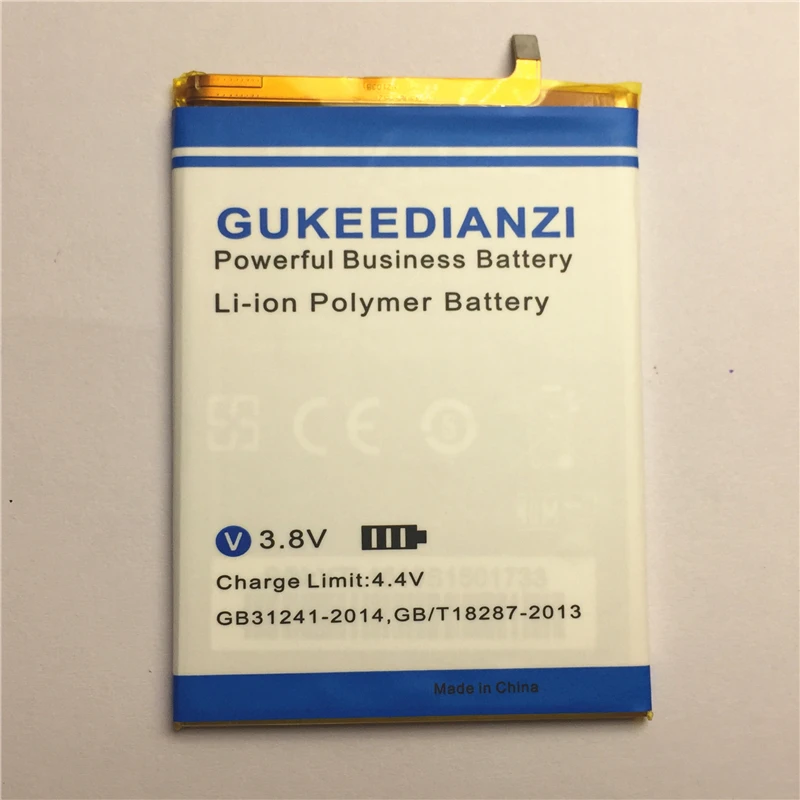 GUKEEDIANZI Real 3000mAh Мобильный телефон перезаряжаемый литий-полимерный аккумулятор U15