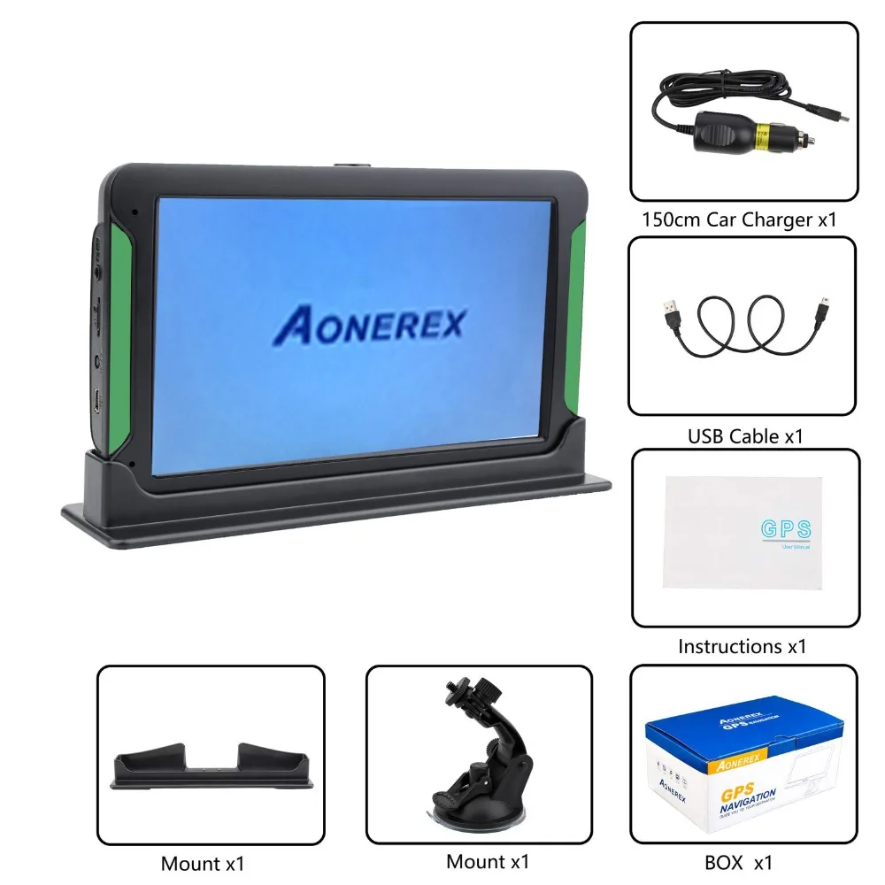 Автомобильный gps навигатор 7 дюймов HD lcd емкостный экран автомобиля FM Navitel спутниковая навигация грузовик gps навигатор автомобильные аксессуары последние
