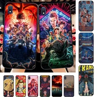 yinuoda stranger things phone case for samsung a51 01 50 71 21s 70 31 40 30 10 20 s e 11 91 a7 a8 2018