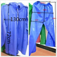impermeable rubber raincoat adult plastic rain pants gear waterproof trousers fishing outdoor garden supplies