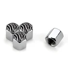 Колпачки для клапанов автомобильных колес из нержавеющей стали, колпачки для стержней для Mercedes Benz W203 W210 W211 W202 W204 AMG, аксессуары для стайлинга